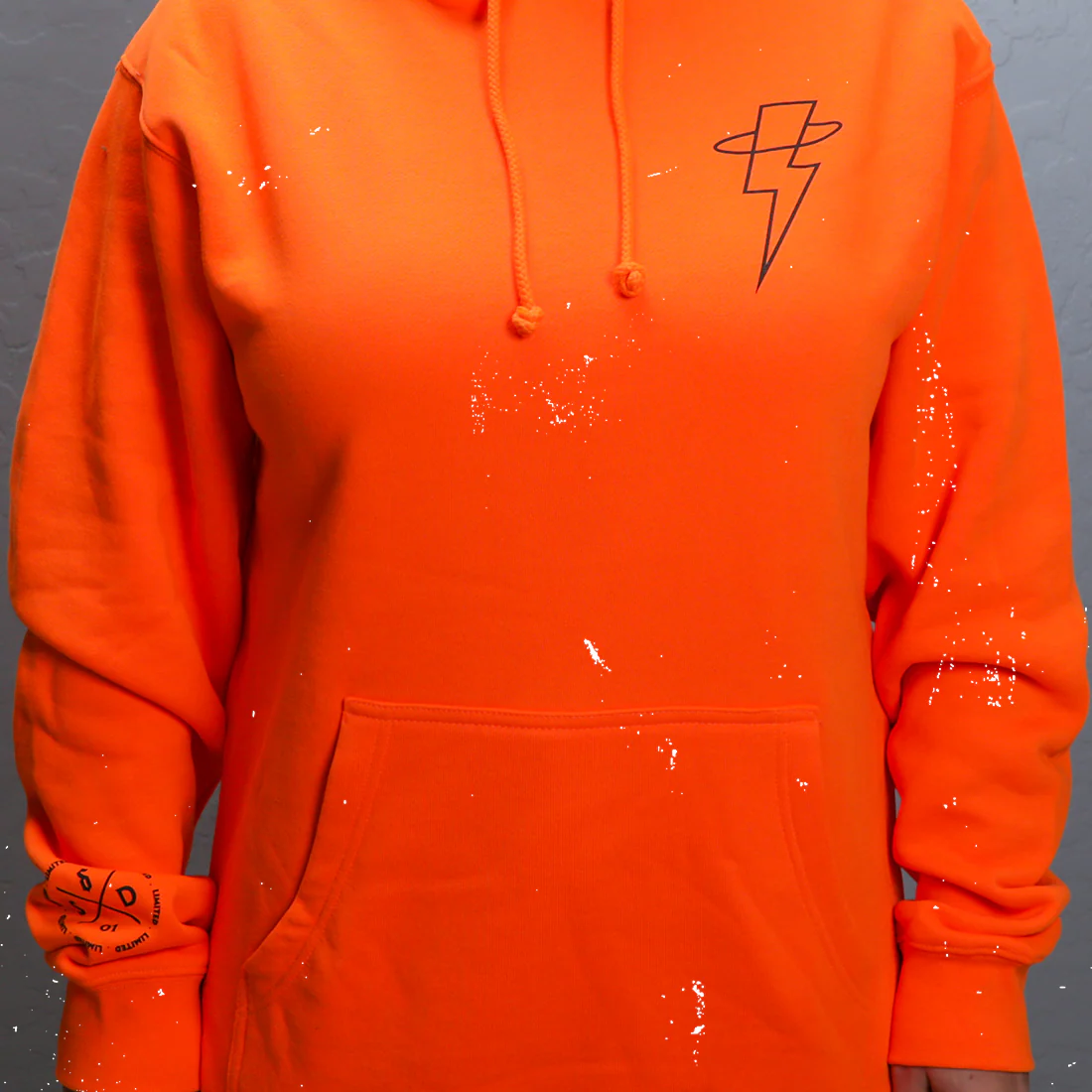 Call Me A Saint Hoodie (Orange) - Image 4