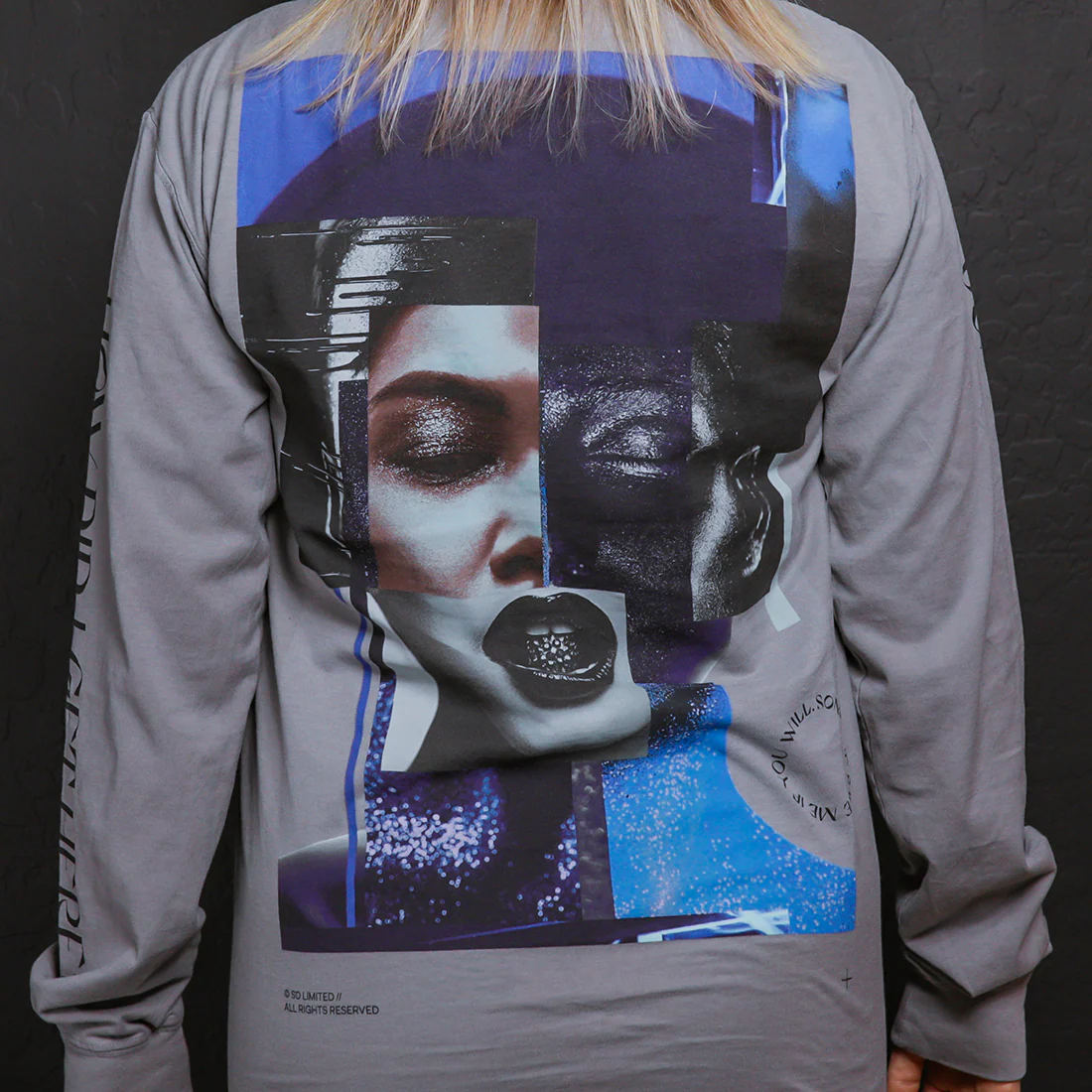 Gray Long Sleeve T-Shirt - Image 6